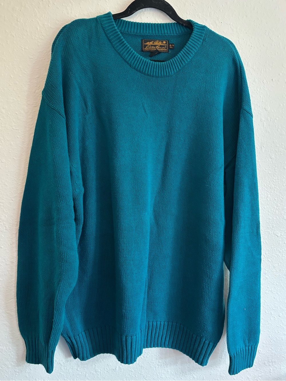 Eddie Bauer Teal Crewneck Sweater